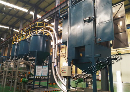 不銹鋼水泥噸袋拆包機很好的應用于室外作業(yè)