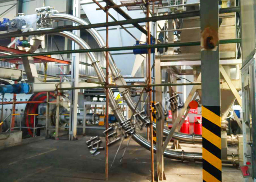 化工行業(yè)管鏈輸送機(jī)是怎樣布局的？