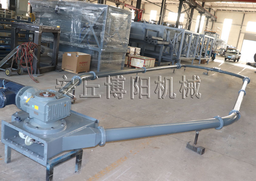 耐火材料管鏈式輸送機的工作流程是什么呢？