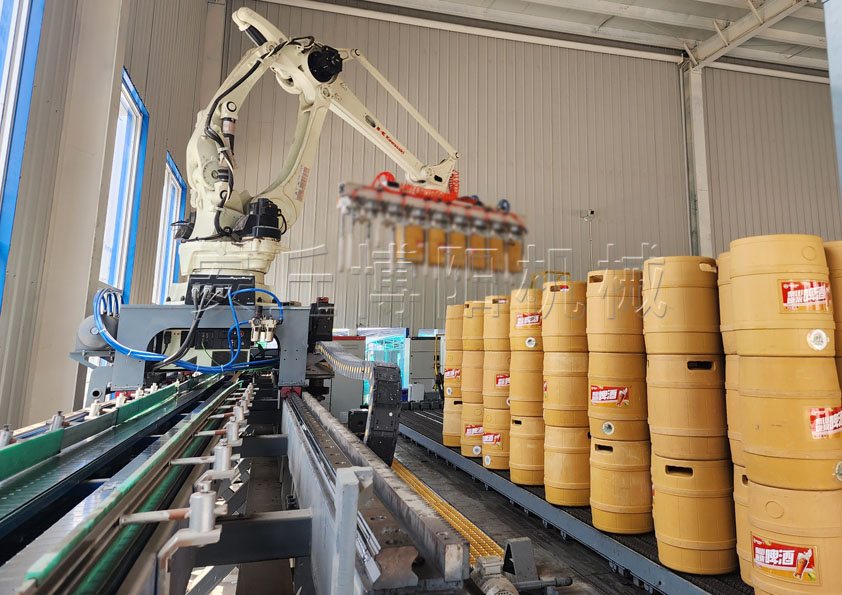 推進式自動裝車機：啤酒桶裝車作業的智能化革命