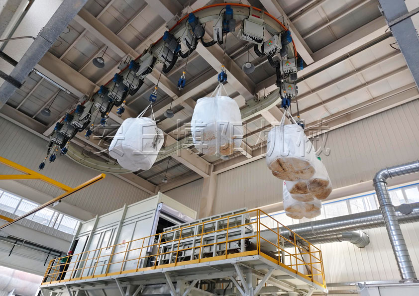 硫酸鈉全自動噸袋拆包機 全自動噸袋拆袋機技術特點